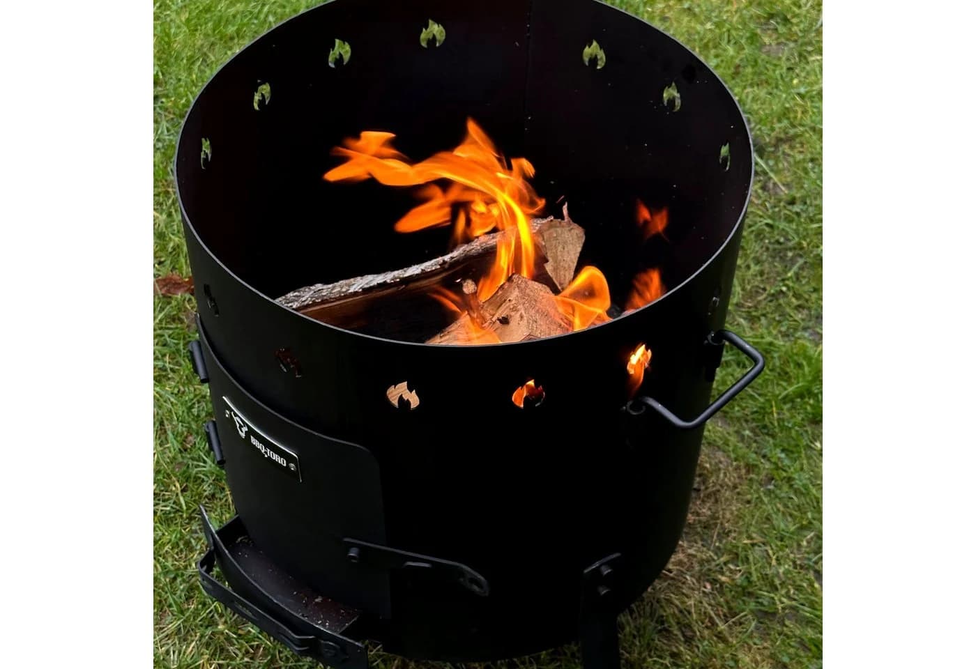 BBQ-Toro Feuerstelle Gusseisen Kazan 12,1L mit Kazan Ofen Ø 35 cm - Bild 3