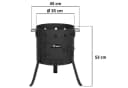 BBQ-Toro Feuerstelle Gusseisen Kazan 12,1L mit Kazan Ofen Ø 35 cm Bild 5