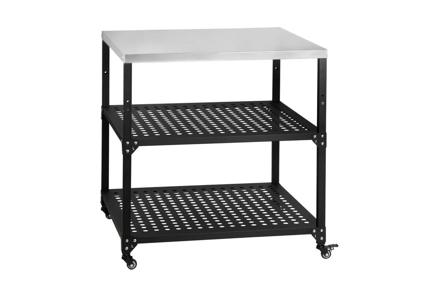 BBQ-Toro Grillwagen 80x80 cm Schwarz - Bild 2