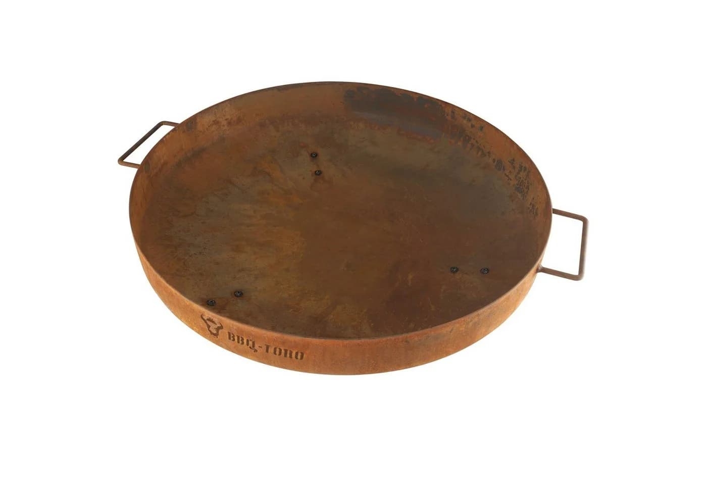 BBQ-Toro Feuerschale Ø 60 cm mit Deckel, Rostoptik, Outdoor Dreibein Feuerstelle - Bild 5