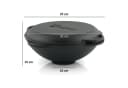 BBQ-Toro Feuerstelle mit Gusseisen Kazan 6,9L Bild 3