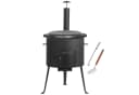 BBQ-Toro Feuerstelle Gusseisen Kazan 19 L mit Kazan Ofen Ø 44 cm Bild 2