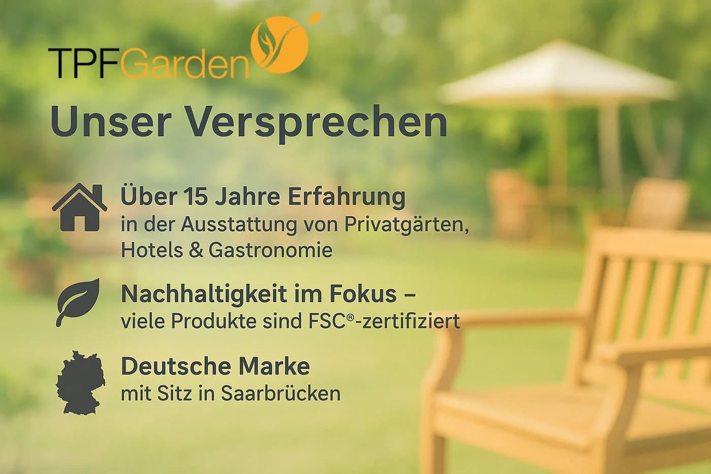 TPFGarden Bankauflage ATLANTA 3-Sitzer Gartenbank Anthrazit - Bild 5