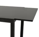 TPFGarden Gartentisch ASHFORD Ausziehbar Aluminium Schwarz Bild 1