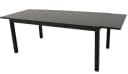 TPFGarden Gartentisch ASHFORD Ausziehbar Aluminium Schwarz Bild 2