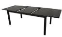 TPFGarden Gartentisch ASHFORD Ausziehbar Aluminium Schwarz Bild 3
