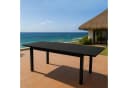 TPFGarden Gartentisch ASHFORD Ausziehbar Aluminium Schwarz Bild 4