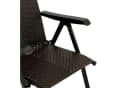TPFGarden Klappsessel WASHINGTON 2er Set Braun Grau Bild 1