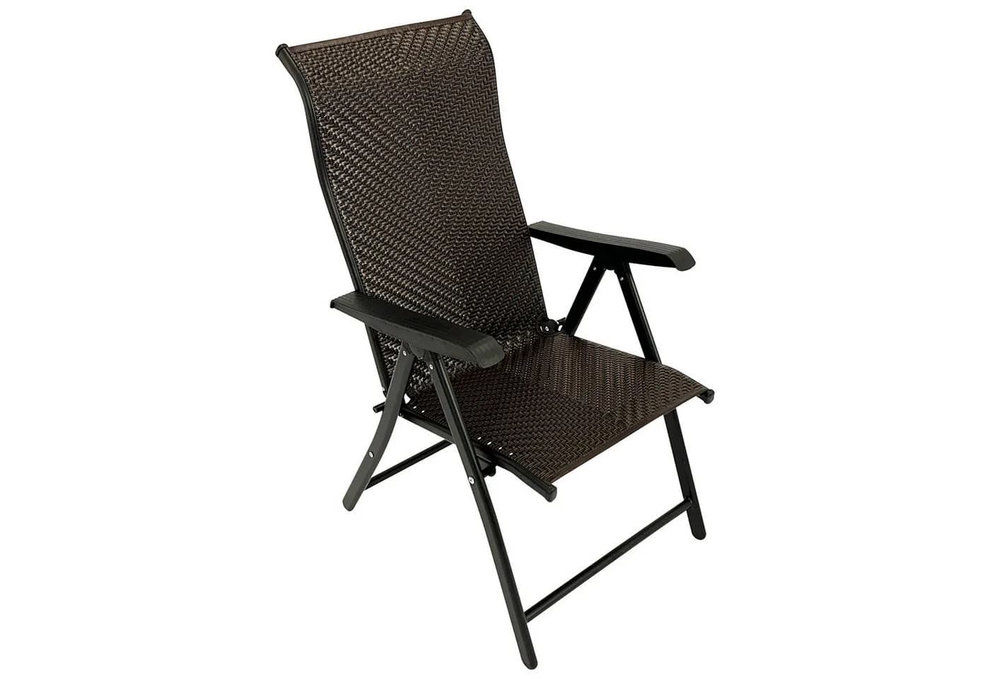 TPFGarden Klappsessel WASHINGTON 2er Set Braun Grau - Bild 2