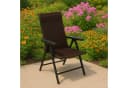 TPFGarden Klappsessel WASHINGTON 2er Set Braun Grau Bild 5