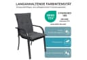 Gardisun Auflagekissen Gartenstuhl Anthrazit 6,5 cm Dicke Bild 1