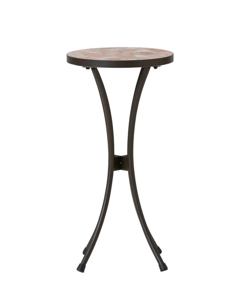 Dehner Blumenständer Mosaik Blumenhocker Chiara Terra-Rosé - Bild 2