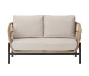 Dehner Gartenlounge-Set Lounge-Sofa St-Etienne 2-Sitzer Bild 1