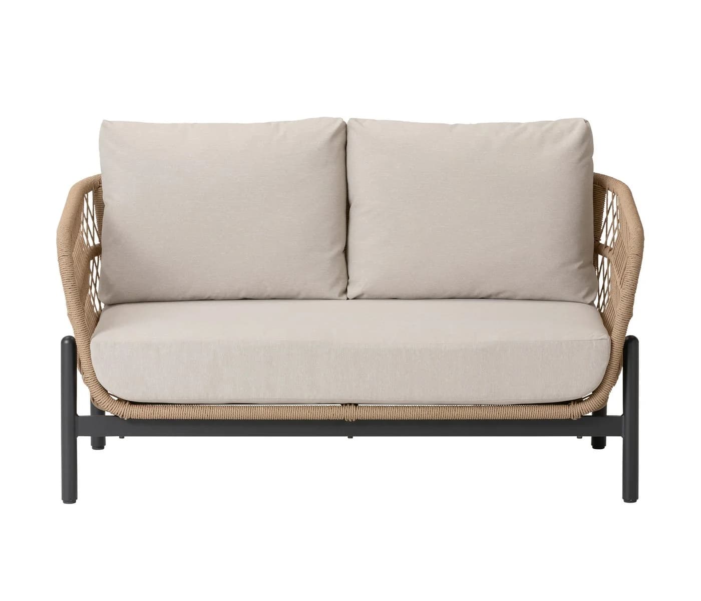 Dehner Gartenlounge-Set Lounge-Sofa St-Etienne 2-Sitzer