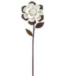 Dehner Gartenstecker Dekostab Blume Rostoptik Bronze Eisen Keramik Bild 2