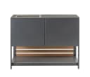 Dehner Outdoor-Küche Loop Spülschrank mit Steinplatte und Edelstahlspüle Bild 2