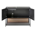 Dehner Outdoor-Küche Loop Spülschrank mit Steinplatte und Edelstahlspüle Bild 5