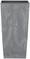 Prosperplast Pflanzkübel Urbi Square Effect Granitgrau Bild 1