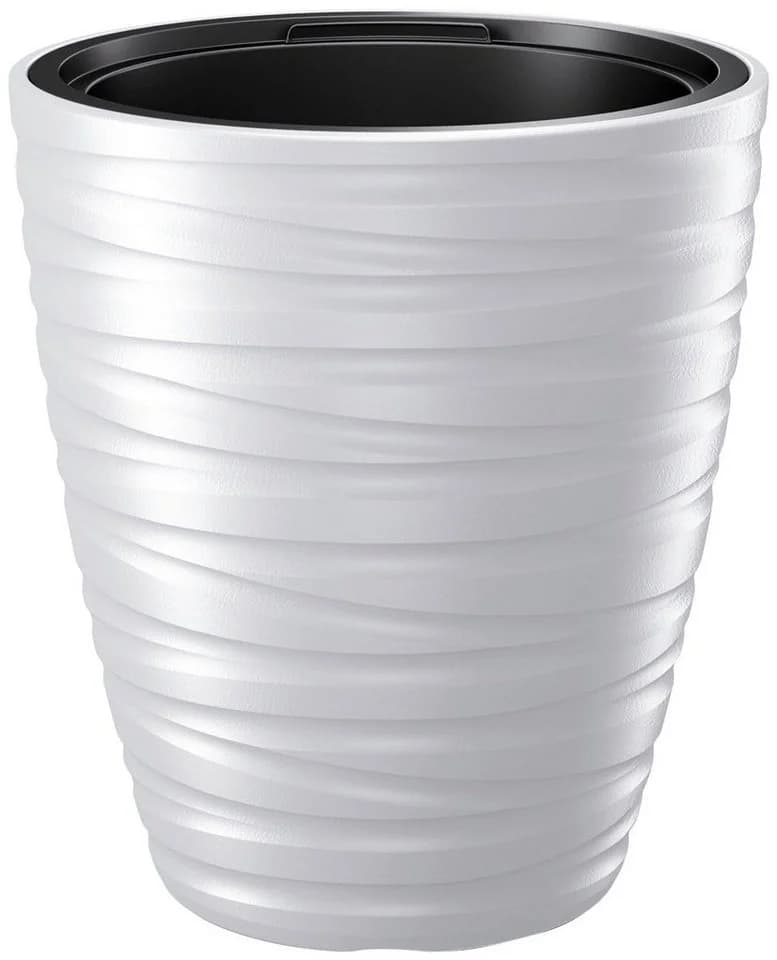 Prosperplast Blumentopf Maze Weiß Kunststoff 40L
