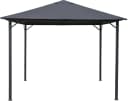 KONIFERA Pavillon Kreta Grau Stahl Polyester Bild 1