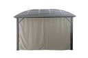 KONIFERA Pavillonseitenteil Juno Grau Polyester Bild 3