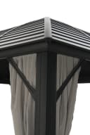 KONIFERA Pavillonseitenteil Juno Grau Polyester Bild 5
