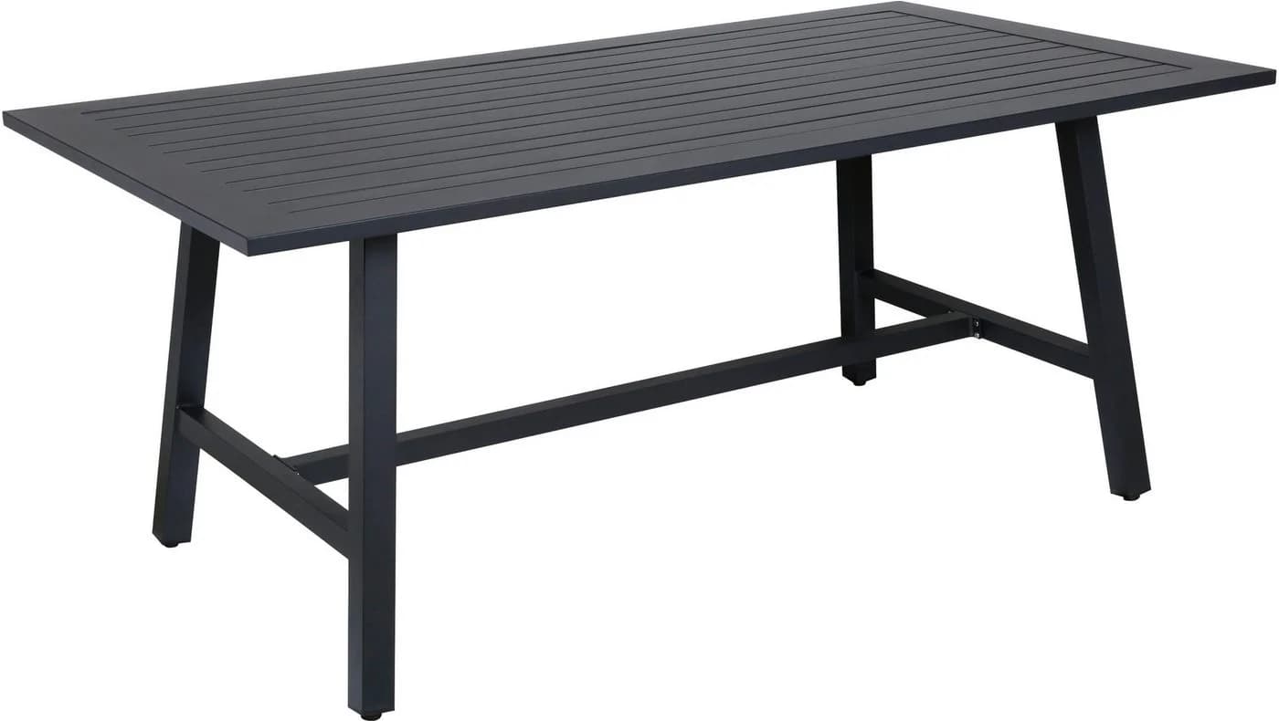 KONIFERA Garten-Essgruppe Edessa Komfort 13-tlg. Grau Aluminium - Bild 5