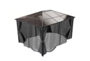 GARMIO® Pavillon 3x4m Garten Überdachung mit Polycarbonat-Dach & Moskitonetz Bild 5