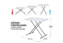Floordirekt Klapptisch Nara Weiß Campingtisch Bild 1