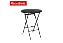 Floordirekt Klapptisch Toyama Ø 60 cm Schwarz Bild 2