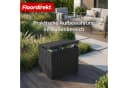 Floordirekt Gartenbox Holz-Optik Anthrazit/Braun Bild 4