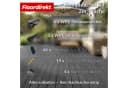 Floordirekt Terrassendielen WPC Komplettset Crown 220cm Holzoptik Schwarz Bild 3