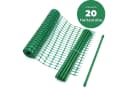 Floordirekt Absperrzaun Chester Set 30m/50m mit 20 Pfosten Bild 1
