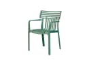 Floordirekt Gartenstuhl Terrano stapelbar grün Kunststoff Bild 2
