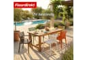 Floordirekt Gartenstuhl Terrano stapelbar grün Kunststoff Bild 4