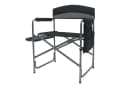 Spetebo Campingstuhl XXL mit Klapptisch & Taschen Schwarz Bild 2