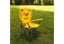Spetebo Campingstuhl Kinder Campingstuhl mit Getränkehalter, Bär, Gelb Bild 5