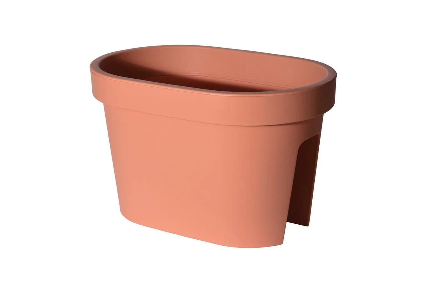 Spetebo Blumentopf Terracotta Kunststoff Pflanzkasten zum Einhängen - Bild 2