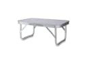 Spetebo Campingtisch Klappbar Aluminium Weiß Silber Bild 2