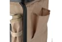 Spetebo 2-in-1 Campingtisch Stoff Campingschrank Beige Faltbar Bild 5