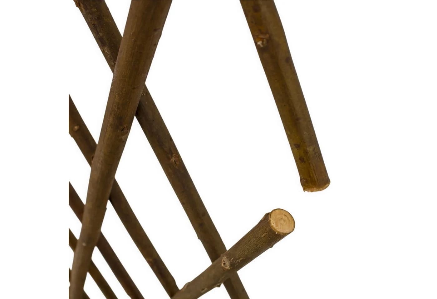 Spetebo Ausziehbares Rankgitter aus Weidenholz Natur - Bild 4