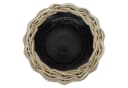 Spetebo Blumentopf Rattan Pflanztopf mit Kunststoff Einsatz Bild 3