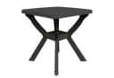 Spetebo Gartentisch Anthrazit Kunststoff Quadratisch 70 cm Bild 2