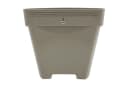 Spetebo Blumenkasten Kunststoff Wand Blumentopf 28x20cm Sand Bild 5