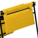 Spetebo Strandmatte 2er Set Klappbar mit verstellbarer Rückenlehne Gelb Bild 4