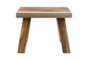 Spetebo Blumenbank Teakholz Landhausstil Bild 4
