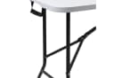 Spetebo Klapptisch XL Weiß Stahlgestell Campingtisch Bild 4