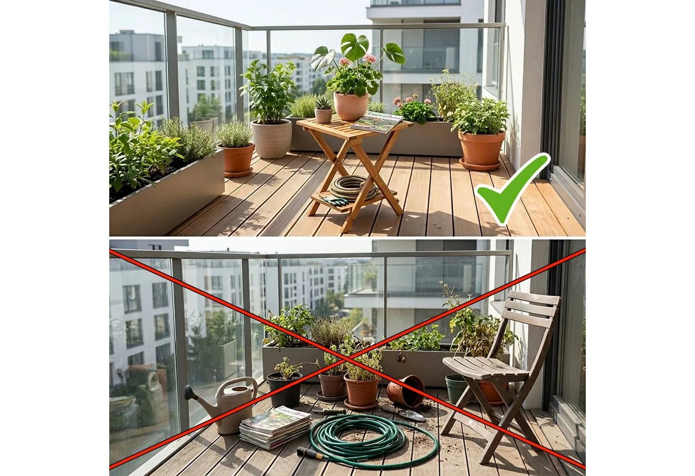 Spetebo Beistelltisch Akazie geölt für Außen - Bild 3
