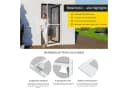 Jalousiescout Fliegengittertür ProtectLine Weiß Aluminium Bild 1