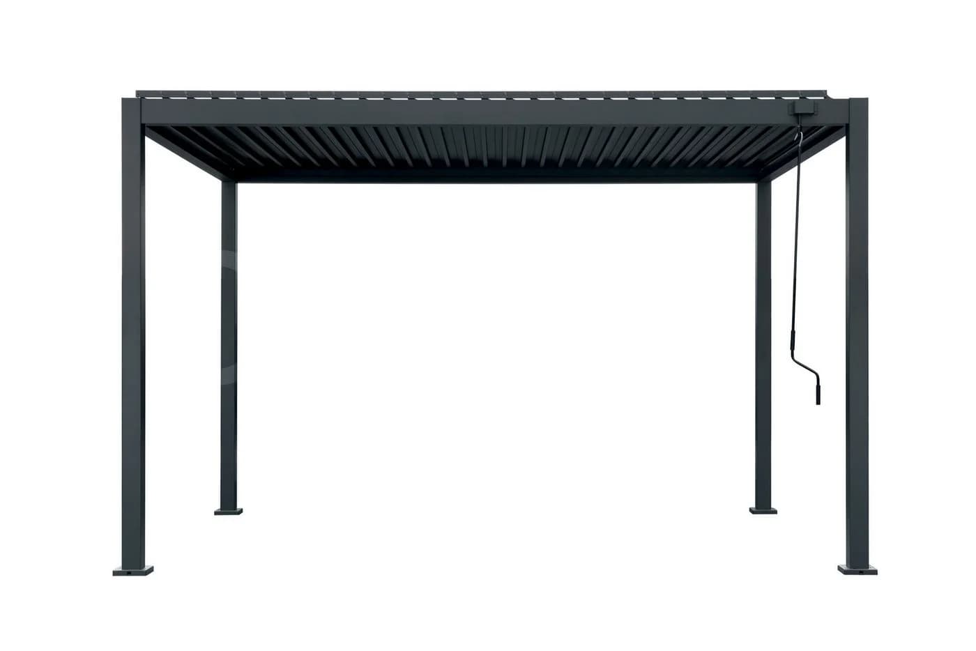 Pavillon KONIFERA "Lucida Premium" Anthrazit Aluminium - Bild 5